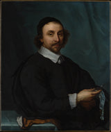 Cornelis-Jonson-van-Ceulen-the-younger-1657-一个带着手表的男人的肖像艺术印刷美术复制品墙艺术 ID-a6dq9ymj1