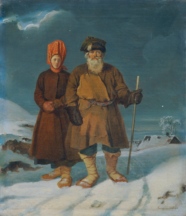 johann-matthias-ranftl-1832-russian-peasant-couple-art-print-fine-art-reproduction-wall-art-id-a6g0lo267