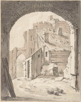 neznano-1619-ruševine-grada-brederode-umetniški-tisk-likovne-reprodukcije-stenske-umetnosti-id-a6gggbz7k