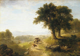 Asher-Brown-Durand-1854-rzeka-scena-sztuka-druk-reprodukcja-dzieł sztuki-sztuka-ścienna-id-a6glerm4y