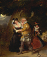 詹姆斯·斯蒂芬诺夫-1832-法斯塔夫-赫内斯橡树-来自温莎的快乐妻子-行为-v-场景-v-艺术-印刷-精美-艺术-复制-墙-艺术-id-a6gr5xwef