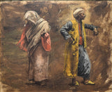 אדווין-לורד-שבועות -1878-לימוד של שתי דמויות-אמנות-הדפס-אמנות-רפרודוקציה-קיר-אמנות-id-a6gvkqthf