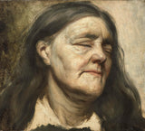 matthijs-maris-1855-studie-af-en-gammel kvinde-kunsttryk-fin-kunst-reproduktion-vægkunst-id-a6gy53fq1