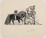 leo-gestel-1935-pierrot-sukienka-czy-kucyk-pióropusz-szkic-sztuka-druk-reprodukcja-dzieł sztuki-sztuka-ścienna-id-a6hmfqsvo