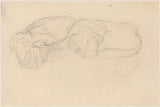 יוזף איזראלס -1834-כלב-שקר-אמנות-הדפס-אמנות-רפרודוקציה-קיר-אמנות-id-a6jm29bpn