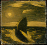 艾伯特·平卡姆·萊德-1880-海洋勞動者藝術印刷美術複製品牆藝術 id-a6k510lot