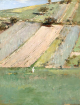 theodore-robinson-1887-a-hillside-giverny-stampa-d'arte-riproduzione-d'arte-wall-art-id-a6n0zmwhq