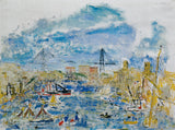 Wilhelm-thony-1936-porto-di-Marsiglia-art-stampa fine-art-riproduzione-wall-art-id-a6p6at6qw