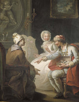 etienne-jeaurat-1743-the-merchant-of-orvietan-or-barri-operator-art-print-fine-art-reproduction-wall-art