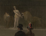 吉恩·路易斯·弗兰·狮子驯兽师艺术版画精美的艺术复制品墙艺术id-a6qzvxj62