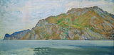 koloman-moser-1912从torbole的湖滨加尔达河西岸查看艺术印刷精美的艺术复制品墙上的艺术ID a6r7bstwn