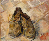 Винсент ван Гог--1888-обувки-арт-печат-фино арт-репродукция стена-арт-ID-a6ru8vckg