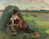 andre-brouillet-1904-the-đơn giản-cuộc sống-nghệ thuật-in-mỹ-nghệ-tái tạo-tường-nghệ thuật