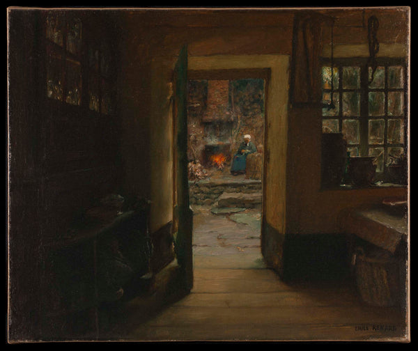 emile-renard-1912-flemish-interior-art-print-fine-art-reproduction-wall-art
