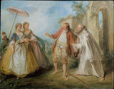 尼古拉斯·蘭克雷特-1736-兄弟-菲利普斯-鵝-藝術印刷-美術複製品-牆藝術-id-a6tns703p