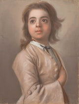 吉恩·艾蒂安·里奥塔德1736-研究一个男孩半身艺术印刷精美的艺术复制品-墙-艺术-id-a6tvidkc6