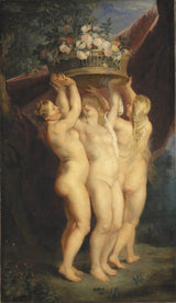 майстерня-пітера-павла-рубенса-1625-три-грації-мистецтво-друк