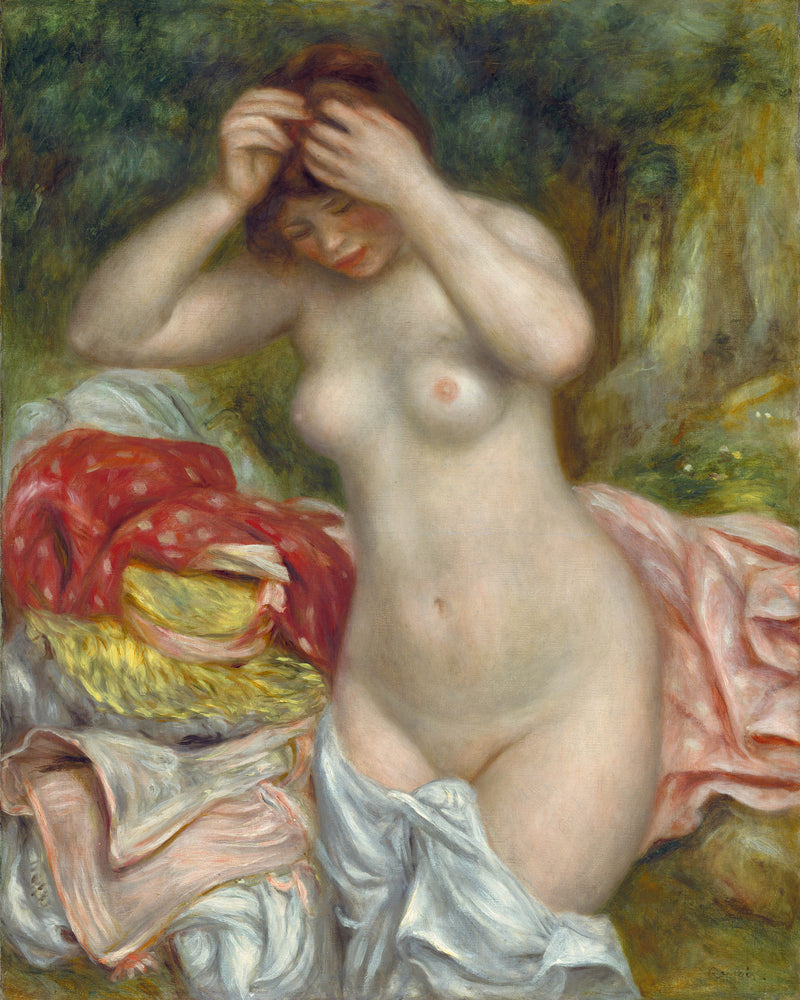 pierre-auguste-renoir-1893-bather-arranging-her-hair-art-print-fine-art-reproduction-wall-art-id-a6uq7hyjs