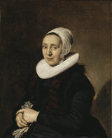 frans-hals-1643-portræt-af-en-dame-kunsttryk-fin-kunst-reproduktion-vægkunst-id-a6w9f9uzp