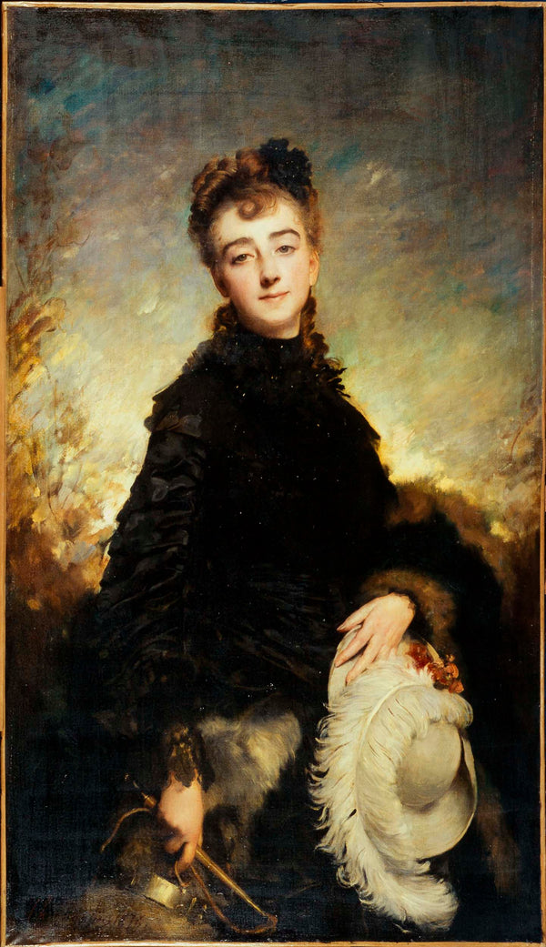 charles-joshua-chaplin-1876-portrait-of-woman-art-print-fine-art-reproduction-wall-art