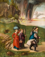 albrecht-durer-1499-parti-og-hans-døtre-reverse-art-print-fine-art-reproduction-wall-art-id-a6xabc8lu