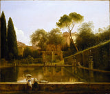 ピエール・アタナセ・ショーヴァン-1811-ヴィラの庭園の眺め-デステ-チボリ-アート-プリント-ファインアート-複製-ウォールアート-id-a71ife5i2