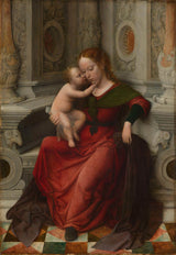 nieznany-1530-dziewica-i-dziecko-sztuka-druk-reprodukcja-dzieł sztuki-sztuka-ścienna-id-a71l57bws