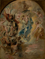 Pīters Pols Rubenss-1624 Jaunava kā apokalipses sieviete