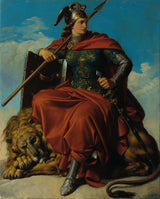 Karl-von-Blaas-1859-allegori-of-valor-art-print-fine-art-gjengivelse-vegg-art-id-a73cp652p