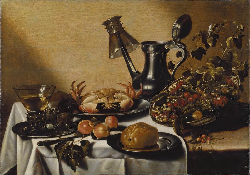 after-pieter-claesz-still-life-with-crab-and-fruit-art-print-fine-art-reproduction-wall-art-id-a73gj66xg