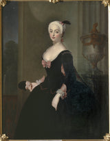 antoine-pesne-anna-elisabeth-von-der-schulenburg-1720-1741-g-von-arnim-boytzenburg-grevinde-preussisk-dame-i-ventende-kunst-print-fine-art-reproduktion-vægkunst- id-a742fjah5