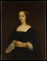 Cornelis-Jonson-van-Ceulen-the-elder-1648-一个女人的肖像-艺术印刷品-精美艺术-复制品-墙艺术-id-a746cnpaf