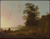 aelbert-cuyp-1650-krajobraz-z-lotem-do-egiptu-sztuka-drukowana-reprodukcja-dzieł sztuki-wall-art-id-a74u3tti7