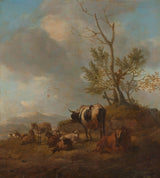 willem-romeyn-1650-landskap-med-djur-konst-tryck-konst-reproduktion-väggkonst-id-a76jlvivi