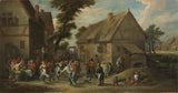 david-teniers-1650-làng-lễ hội-nghệ thuật-in-mỹ thuật-tái tạo-tường-nghệ thuật-id-a76l6b2pw