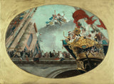 jean-joseph-weerts-1889-visand-pariisi-linna-kunsti-vastuvõtvate-rahvaste-kunstitrükk-peen-kunsti-reproduktsioon-seinakunsti-trepi-visand
