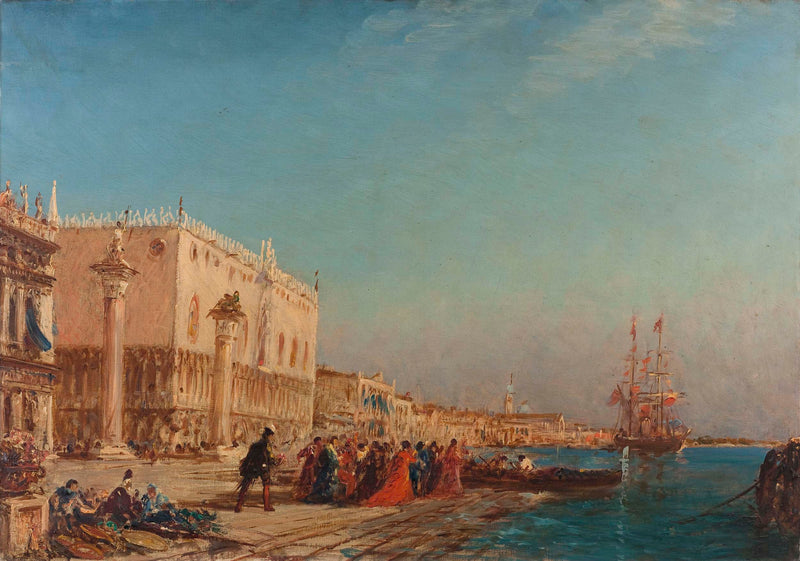 felix-ziem-1865-venice-the-doges-palace-art-print-fine-art-reproduction-wall-art