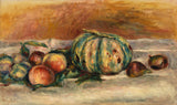 皮埃爾·奧古斯特·雷諾阿-1905-靜物-與瓜-自然-莫特-奧-瓜-藝術-印刷-精美-藝術-複製品-牆-藝術-id-a78t80d2x
