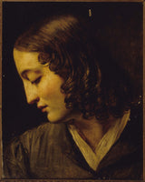 亞歷山大-瑪麗-科林-1830-夫人-輪廓-科林-藝術-印刷-美術-複製品-牆藝術