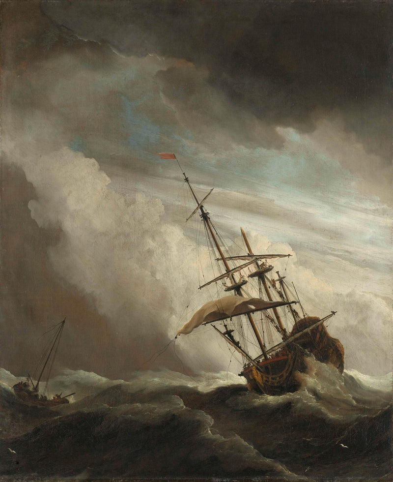 willem-van-de-velde-ii-1680-a-ship-on-the-high-seas-caught-by-a-squall-known-as-the-art-print-fine-art-reproduction-wall-art-id-a7ddv5ugw