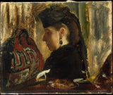 Edgar Degas - 1867-dihau-Miss-mary-1843-1935-art-print-fine-art-reprodukčnej-wall-art-id-a7dwenlnw