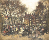 joannes-barnardus-antonius-maria-westerwoudt-1880-noordermarkt-amsterdam-art-print-fine-art-reproduction-wall-art-id-a7g6km8oo