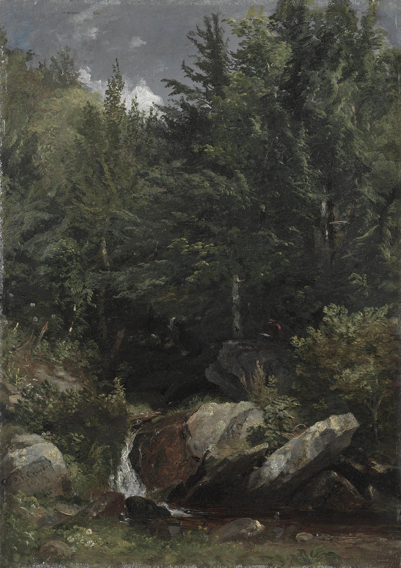 jasper-f-cropsey-1853-trees-and-a-stream-on-a-hillside-art-print-fine-art-reproduction-wall-art-id-a7g8qp1j3