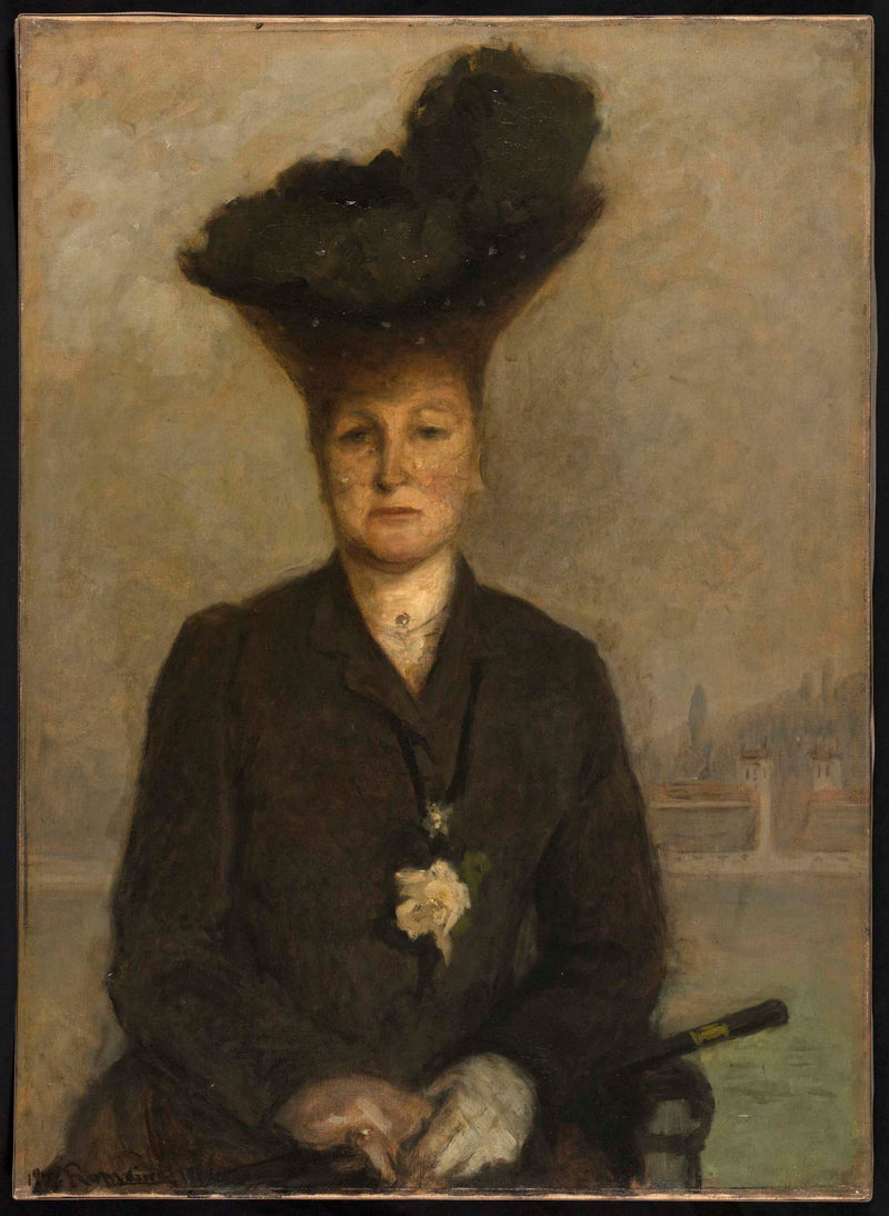 romaine-beatrice-romaine-goddarddite-brooks-romaine-beatrice-romaine-goddard-1908-mrs-gaston-legrand-at-the-racetrack-art-print-fine-art-reproduction-wall-art