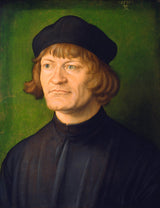 albrecht-durer-1516-portret-van-'n-predikant-johann-dorsch-kunsdruk-fynkuns-reproduksie-muurkuns-id-a7i8vuqw7