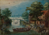 christoffel-van-den-berghe-1620-suvi-maastik-kunst-print-kujutav kunst-reproduktsioon-seina-kunst-id-a7ij1wzz4