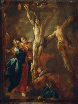 unknown-artist-1740-christ-on-the-cross-with-mary-john-mary-magdalene-and-the-two-thieves-art-print-fine-art-reproduction-wall-art-id-a7j6n1ltb