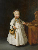 govert-flinck-1640-girl-by-a-high chair-art-print-fine-art-reproduction-wall-art-id-a7knzbg54