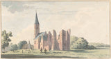 unbekannt-1741-kirchenruine-to-serooskerken-art-print-fine-art-reproduktion-wandkunst-id-a7l6a0prh