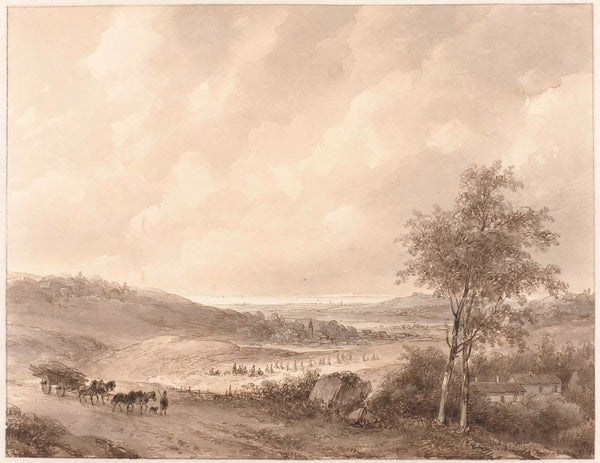 andreas-schelfhout-1797-landscape-between-calais-and-boulogne-art-print-fine-art-reproduction-wall-art-id-a7l9fi5rn
